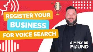 Register Your Business For Voice Search