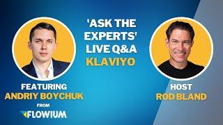 Succeed w/ Klaviyo Email / SMS Marketing - with Andriy Boychuk & Rod Bland