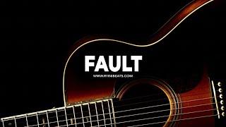 [FREE] Acoustic GUITAR Type Beat 2022 "Fault" (Sad Trap Emo Rap Rock Instrumental)
