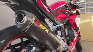 Honda CBR500R | Akrapovic Pipe no DB Killer