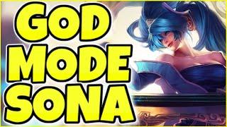 THE 100% BEST WAY TO PLAY SONA (BECOME A GOD) - League of Legends