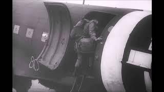 Video footage pathfinders WWII D-Day