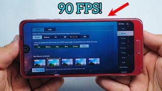 Sharp Aquos R2 PUBG Mobile 90fps Gameplay