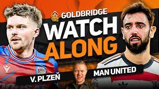 VIKTORIA PLZEN vs MANCHESTER UNITED Live With MARK GOLDBRIDGE!