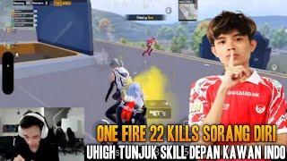 22 Kills Sorang Diri !! Sem9 Uhigh Tunjuk Skill Depan Kawan Indo | Pubg Mobile