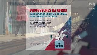 Participe da Consulta Informal para escolha da reitora e vice-reitor da UFRGS