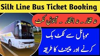 How to book silk line bus ticket online