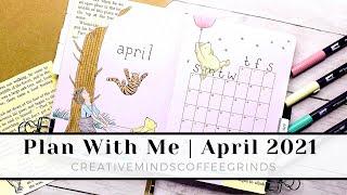 PLAN WITH ME || April 2021 Bullet Journal Setup