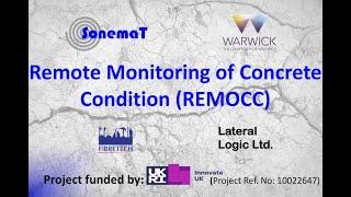 REMOCC - Remote Monitoring of Concrete Condition IUK Project: Demonstration