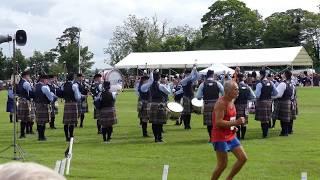 Royal Burgh of Stirling Pipe Band, Bridge of Allan Highland Games (4K)