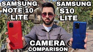 Samsung S10 Lite vs Samsung Note 10 Lite Camera Comparison| Samsung S10 Lite Camera Review