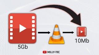 HOW To Compress Video File By VLC Media Player | Reducing File Size Without Losing Quality