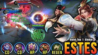 MVP Tank!! Estes Best Build 2023 (Insane Healing) - Build Top 1 Global Estes ~ MLBB