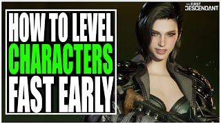 The FAST & EASY WAY to LEVEL UP Characters EARLY in the First Descendant! (2024)