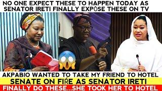 HOTEL VIDEO AS WOMAN BLOW HOT ABOUT NATASHA EVIDENCE WITH SEN AKPABIO