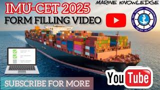 Imucet form filling video|| Imucet exam date|| Imucet 2025|| marchent navy exam||Imucet form fill up