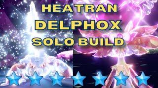 Heatran SOLO BUILD and GUIDE for Delphox 7 Star Event Tera Raid • Pokémon Scarlet and Violet