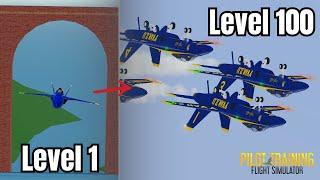 PTFS STUNTS From Level 1 to 100 (Roblox)