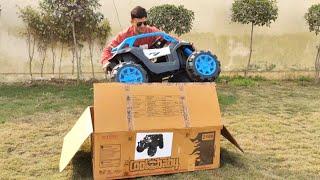 RC Jeep Unboxing and Testing l Remote Control & Self Controlled RC Jeep l Peephole View Toys