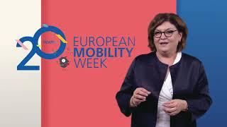 Video message by Commissioner Adina Vălean for EUROPEAN MOBILITY WEEK 2021