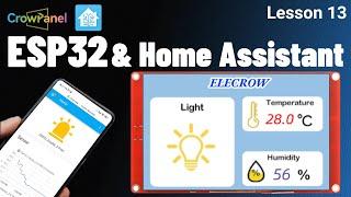 Get Started with CrowPanel HMI Screen: Integrate ESP32 into Home Assistant