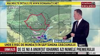 Cum va fi vremea în săptămâna Crăciunului