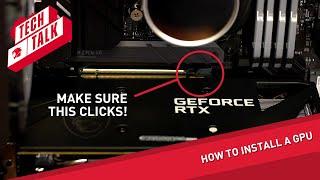 How to Install GPU in Computer - iBUYPOWER Gaming PC