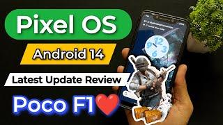 Pixel OS Android 14 Rom For Poco F1.Best Custom Rom For Poco F1.Best Alternative Of Pixel Experience