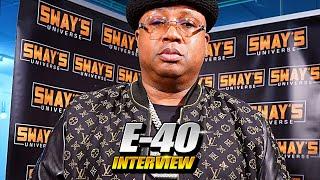 E-40 Talks 'Rule of Thumb' Album Series & 'Goon With The Spoon' Cookbook with Snoop Dogg