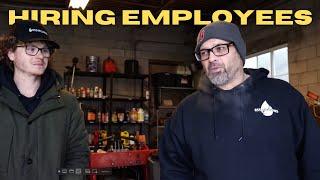 Running a 7 figure landscaping business. Hiring employees. Day in the life episode 003.