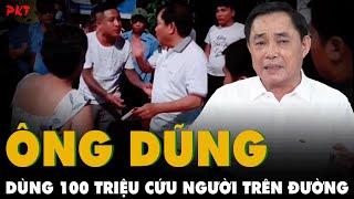 ẤM LÒNG: Chồng NGUYỄN PHƯƠNG HẰNG cầm 100 triệu ĐƯA BẰNG 2 TAY cứu người bị nạn trên đường | PKT