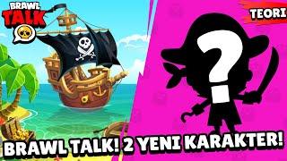 BRAWL TALK YENİ KORSAN KARAKTER! AŞAMALI 2.0! HİPERŞARJ ETKİNLİĞİ VE FAZLASI! - Brawl Stars Teori