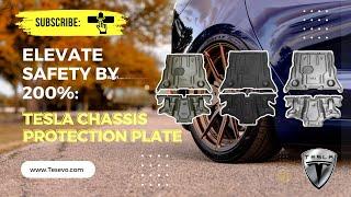 Elevate Your Tesla's Defense by 300% - Tesevo's Chassis Protection Plate