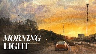 How to Paint Morning Light in Watercolor