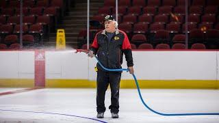 Ice Painting Behind-the-Scenes Look | Chicago Blackhawks