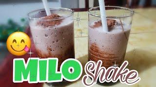 MILO SHAKE RECIPE | 3 Ingredients Only | With Costing | Homemade | #14