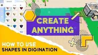 How to use shapes in DigiNation