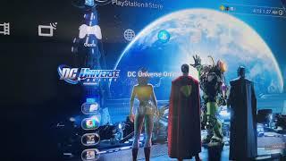 Dc Universe Online PlayStation 3 Shut Down Message