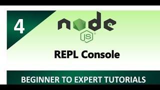 Node js Tutorial 4 - REPL Console