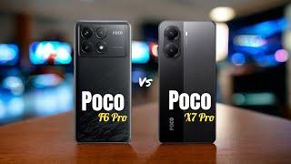 POCO F6 Pro  vs  POCO X7 Pro Full Comparison