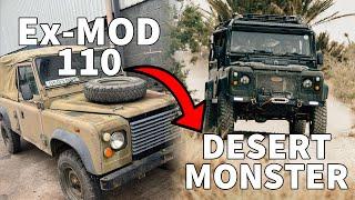 FULL BUILD: Restoring an Ex-MOD Land Rover Defender 110 into an African Desert Overland Beast