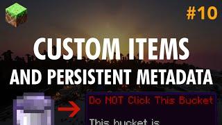 Ep10. Custom Items & Persistent Metadata - Minecraft Plugin Development