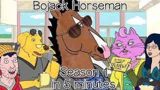 Bojack Horseman explained in 5 minutes (Season 1)