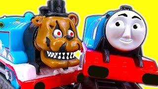 Thomas The Tank FNaF Freddy Fazbear Halloween How To Toy Train Mod 