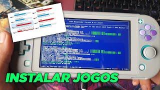 Como Conectar Nintendo Switch Desbloqueado No PC E Instalar SEUS Jogos + Update + DLC - Cabo USB DBI