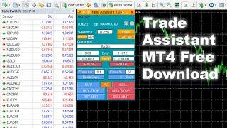 Trade Assistant Trading System - Forex Tool Risk/Reward Ratio||Trade Assistant MT4 Free Download