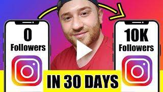  HOW TO INCREASE FOLLOWERS ON INSTAGRAM (2024)  0 to 10K FAST INSTAGRAM GROWTH STRATEGY!