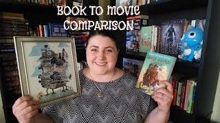 Book to Movie Comparison Howls Moving Castle