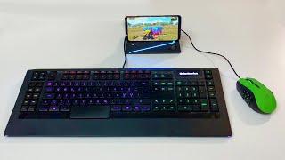 PLAYING PUBG MOBILE WITH MOUSE & KEYBOARD