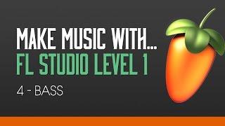 FL Studio 11 Beginners Level 1 Tutorial 4 - Creating a Bassline